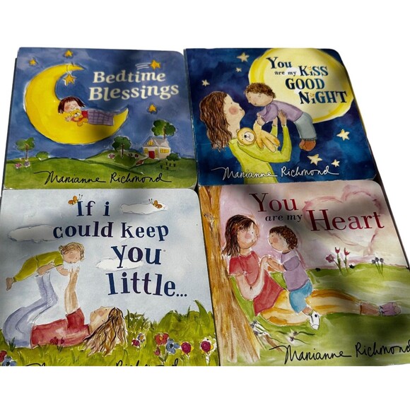 Lot Of 8 Board Books By Marianne Richmond Baby Toddler Kid Bedtime Stories - Picture 4 of 16